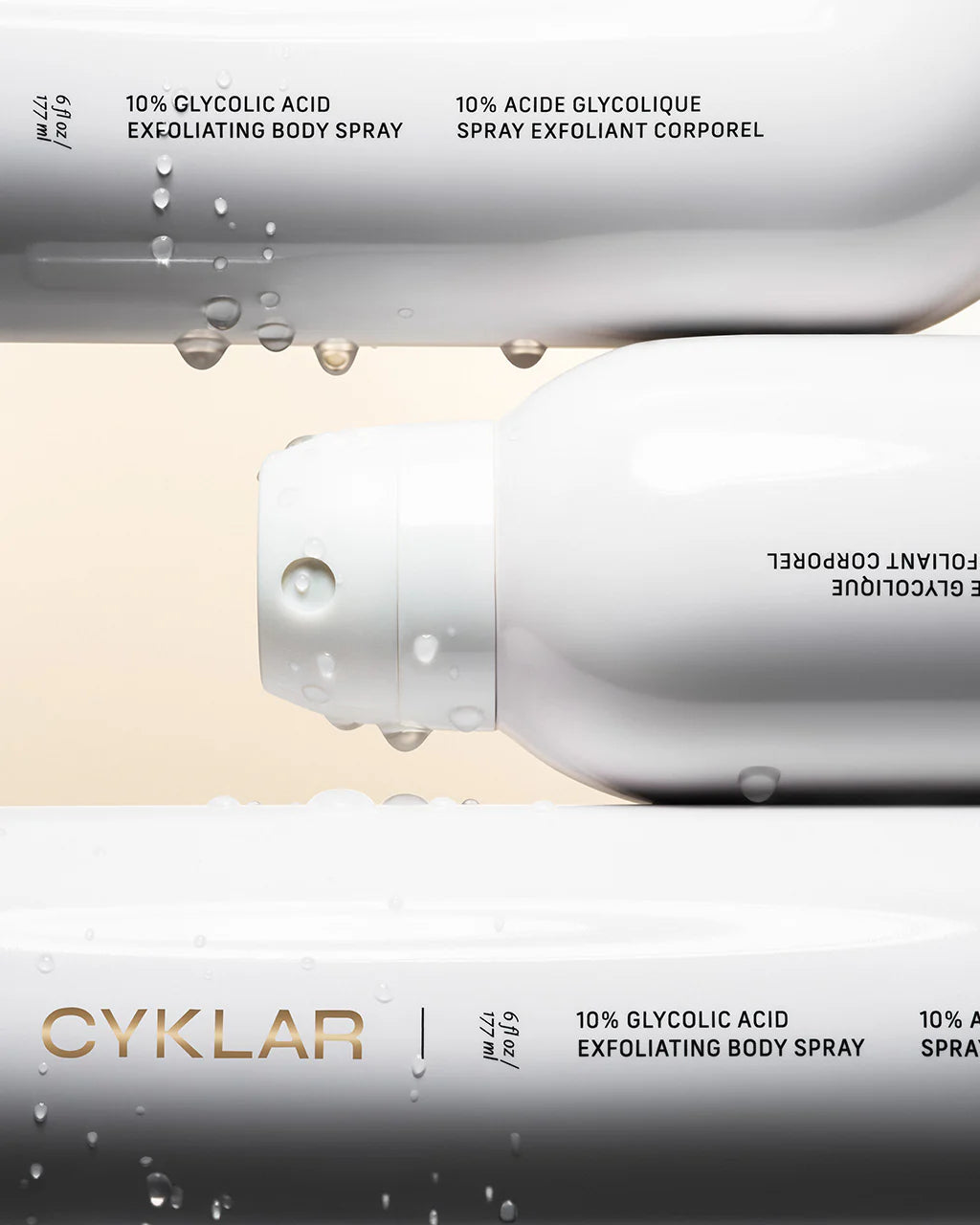 CYKLAR Glycolic Acid Exfoliating Body Spray