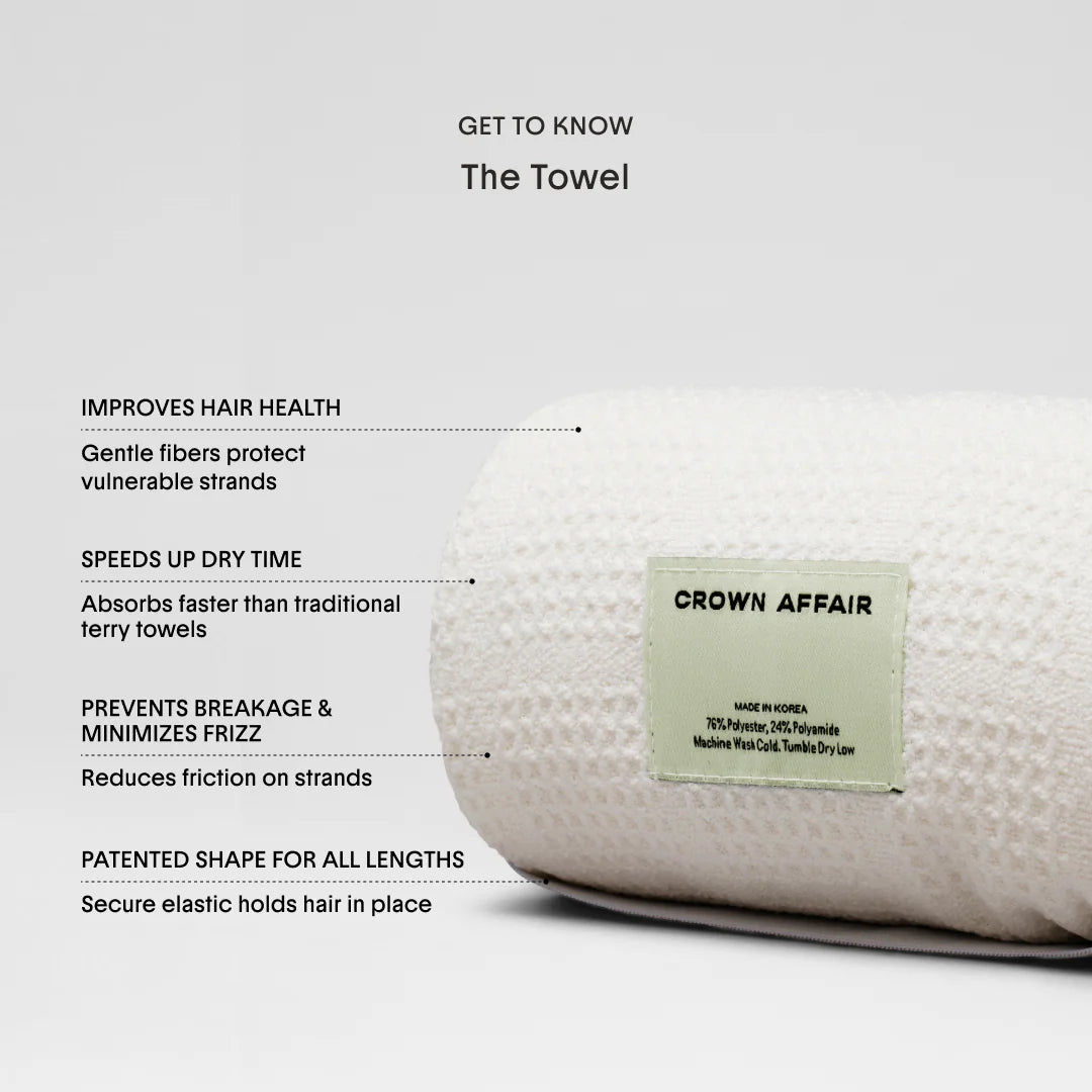 Crown Affair The Hair Towel