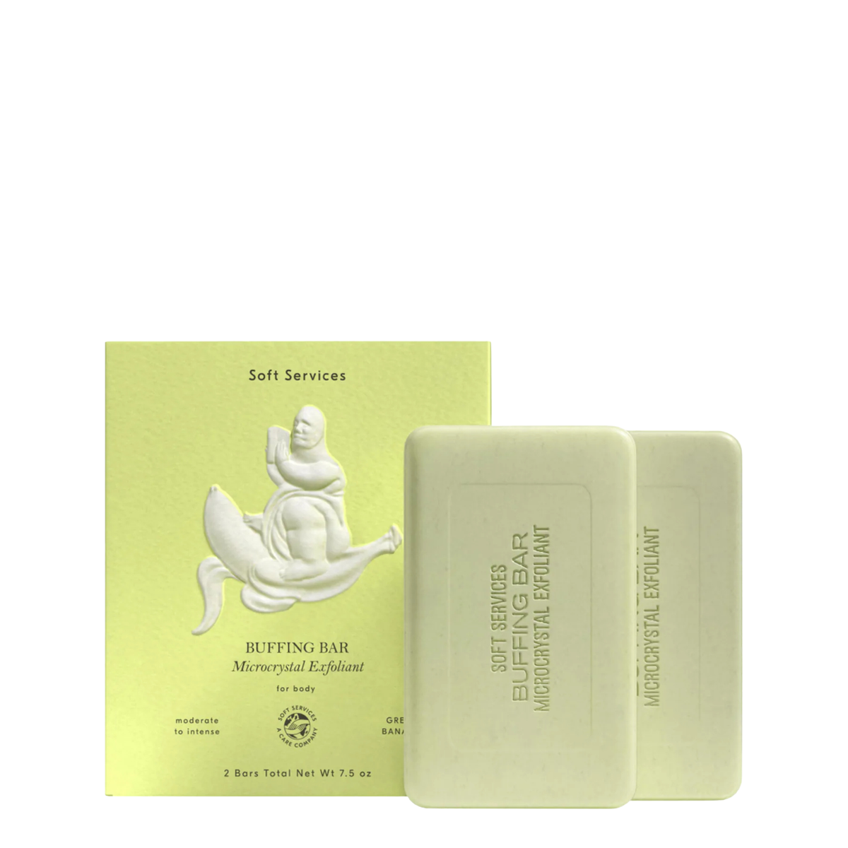 Soft Services Green Banana Buffing Bar