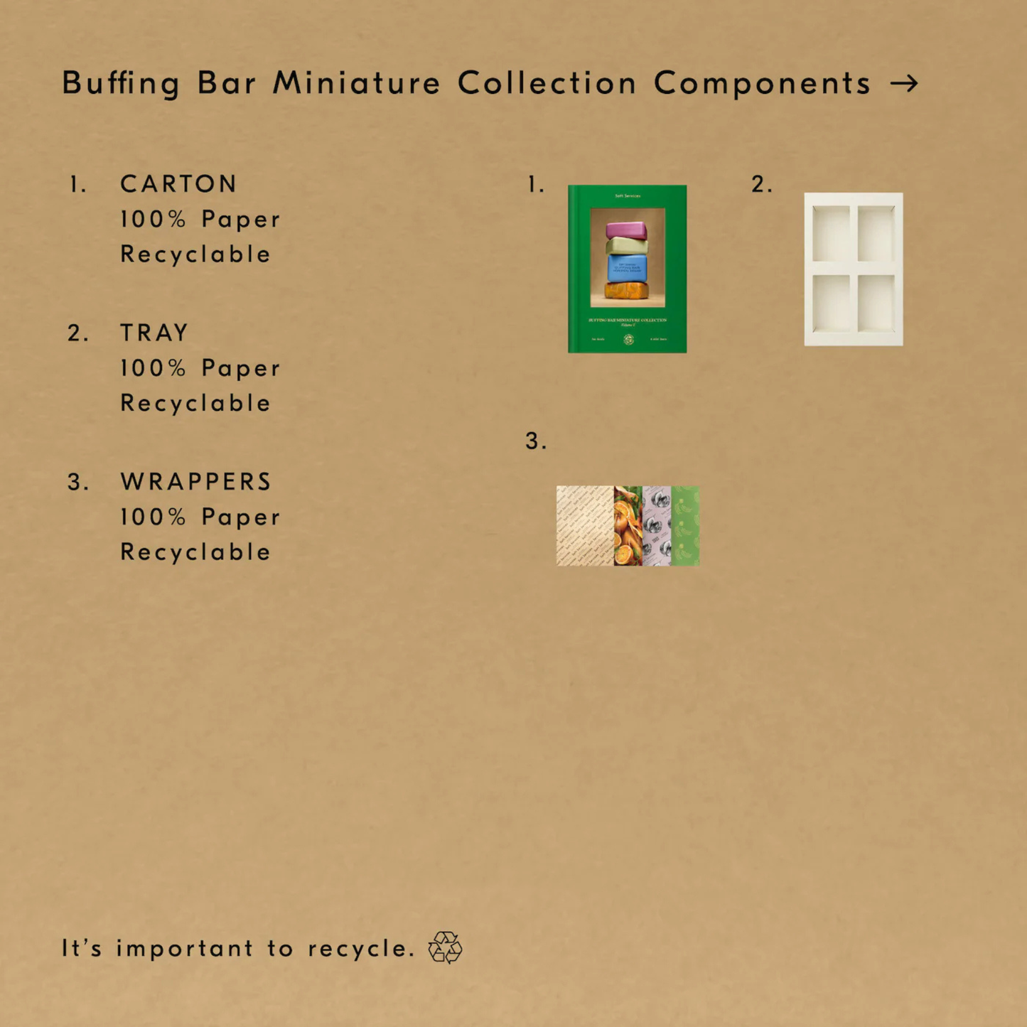 Soft Services - Buffing Bar Miniature Body Gift Set: Volume 1