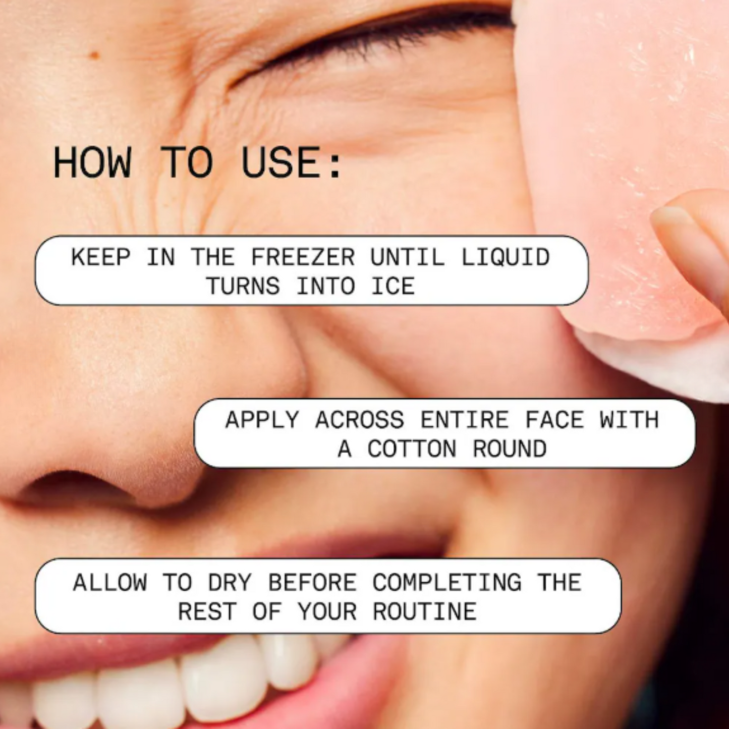 SOFIE PAVITT FACE - Nice Ice Frozen Toner Pods
