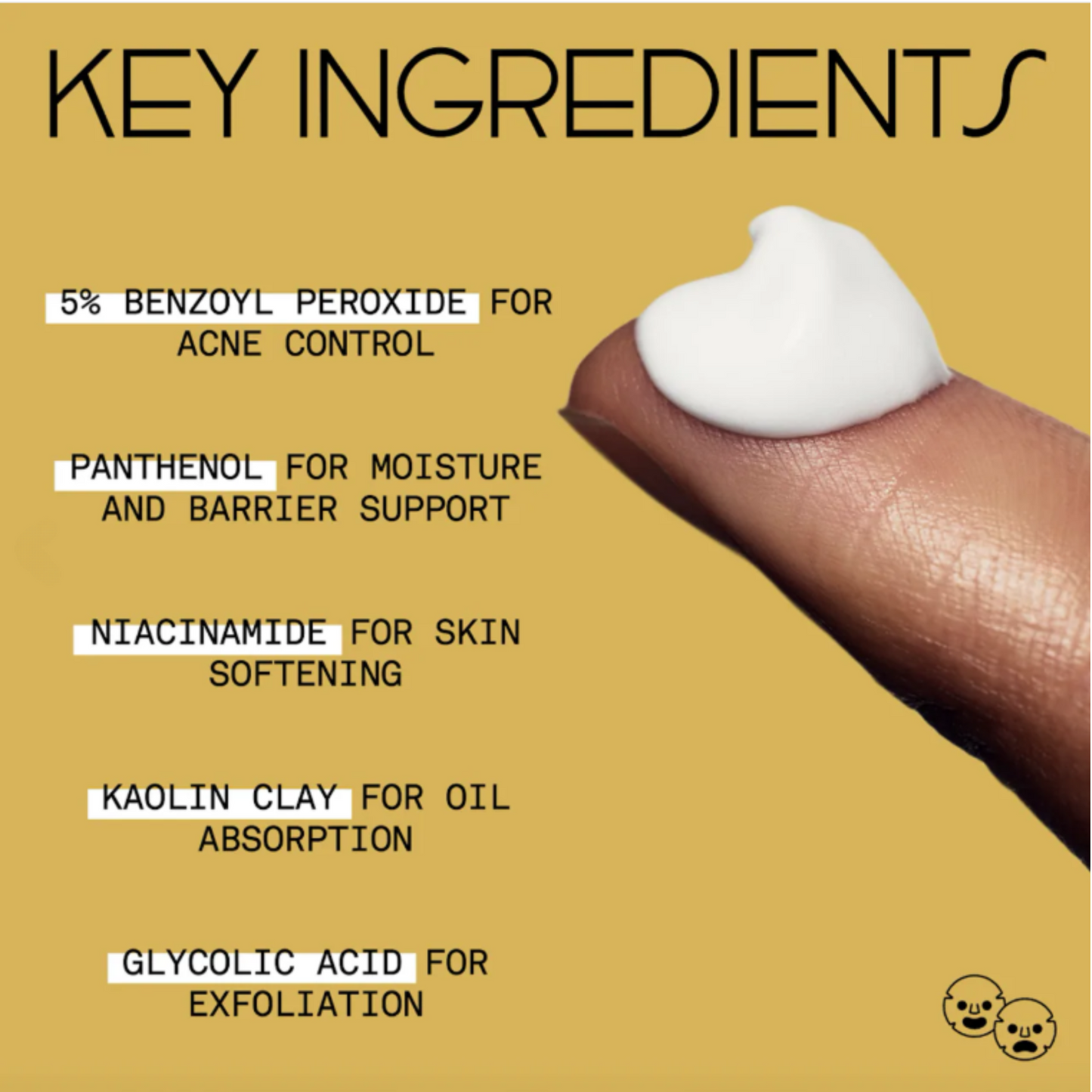 SOFIE PAVITT FACE - Reset Benzoyl Peroxide Acne Treatment Mask