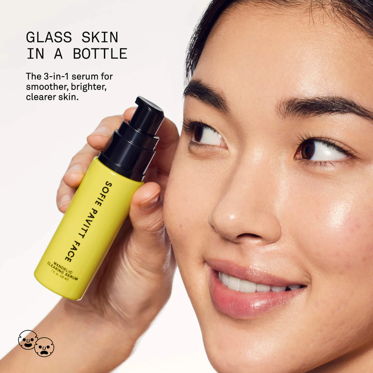 Sofie Pavitt Face Mandelic Clearing Serum texture