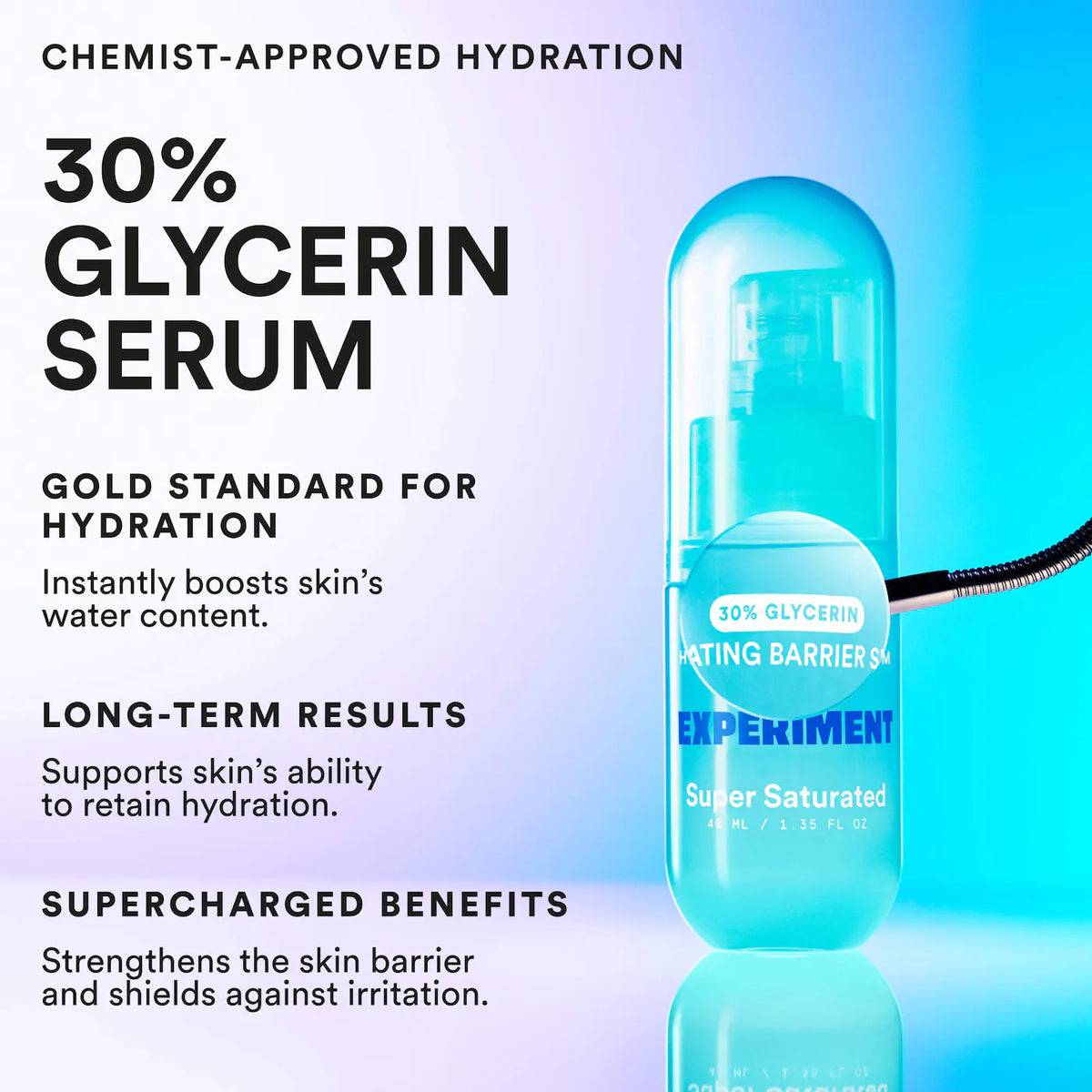 Experiment Super Saturated Serum