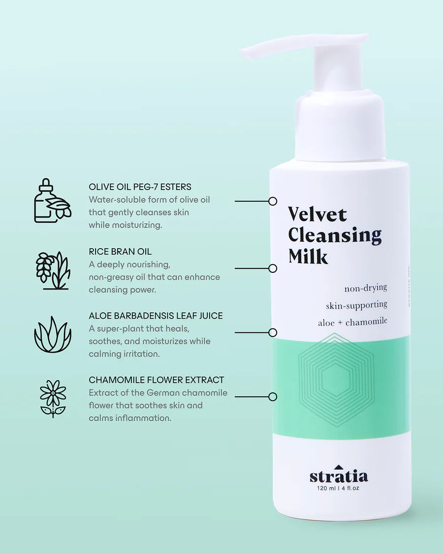 Stratia Velvet Cleansing Milk