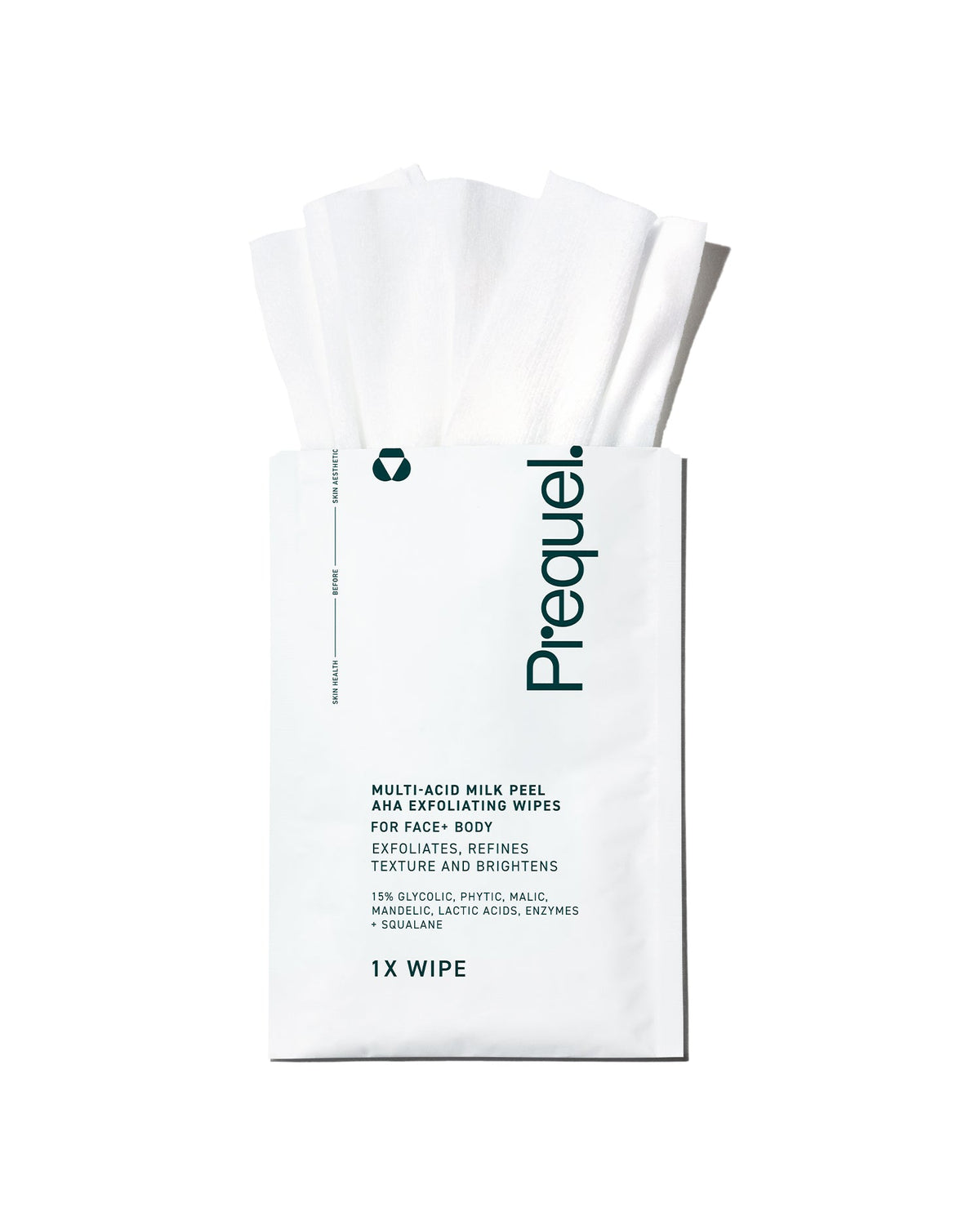 Prequel Multi-Acid Milk Exfoliating Peel Wipes