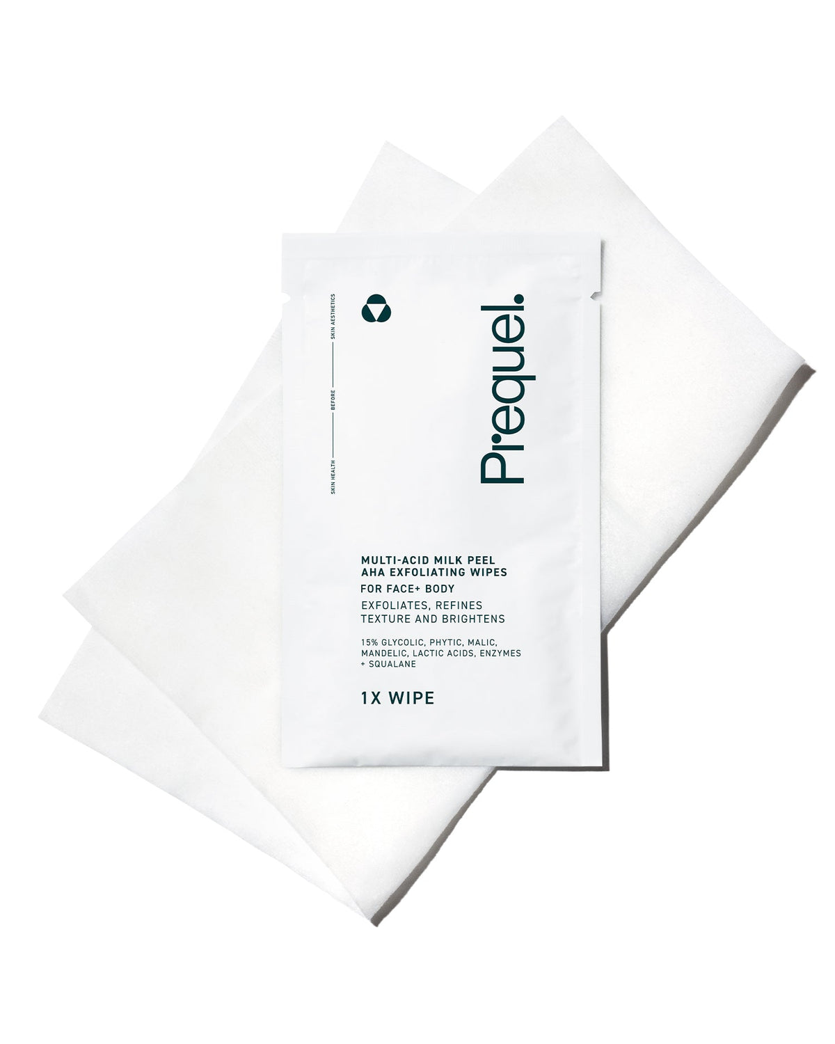 Prequel Multi-Acid Milk Exfoliating Peel Wipes