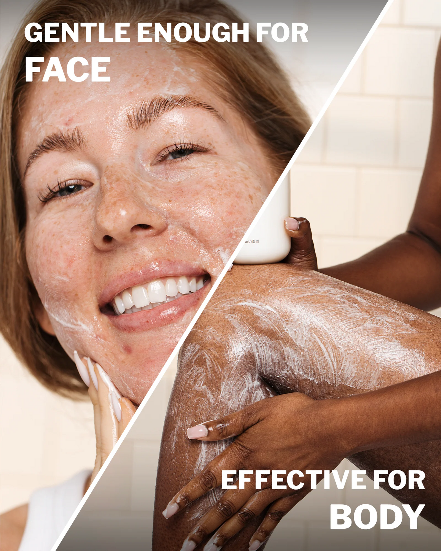 Milky Soft Face and Body Cleanser – Travel Size