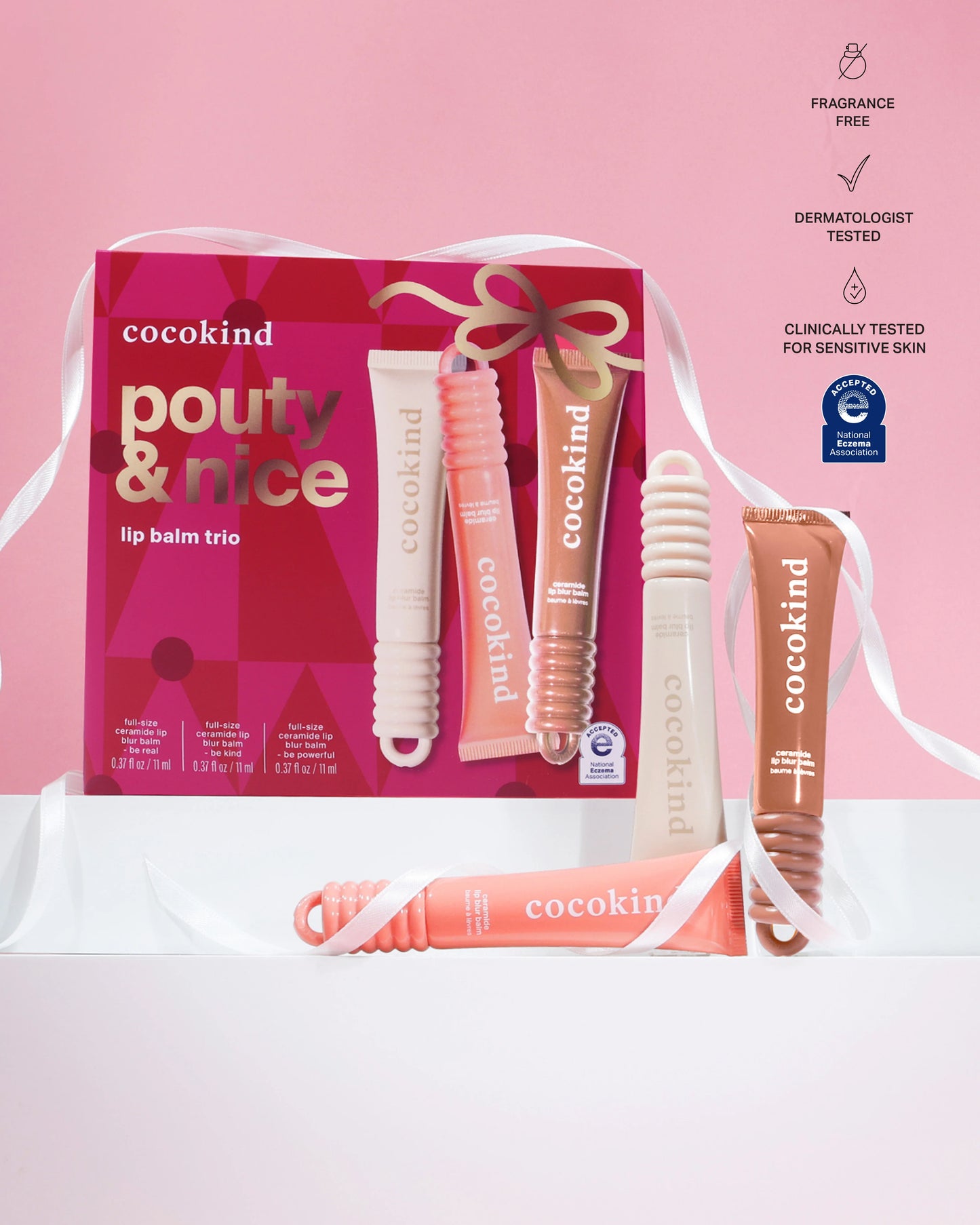 cocokind - Pouty & Nice Lip Balm Trio