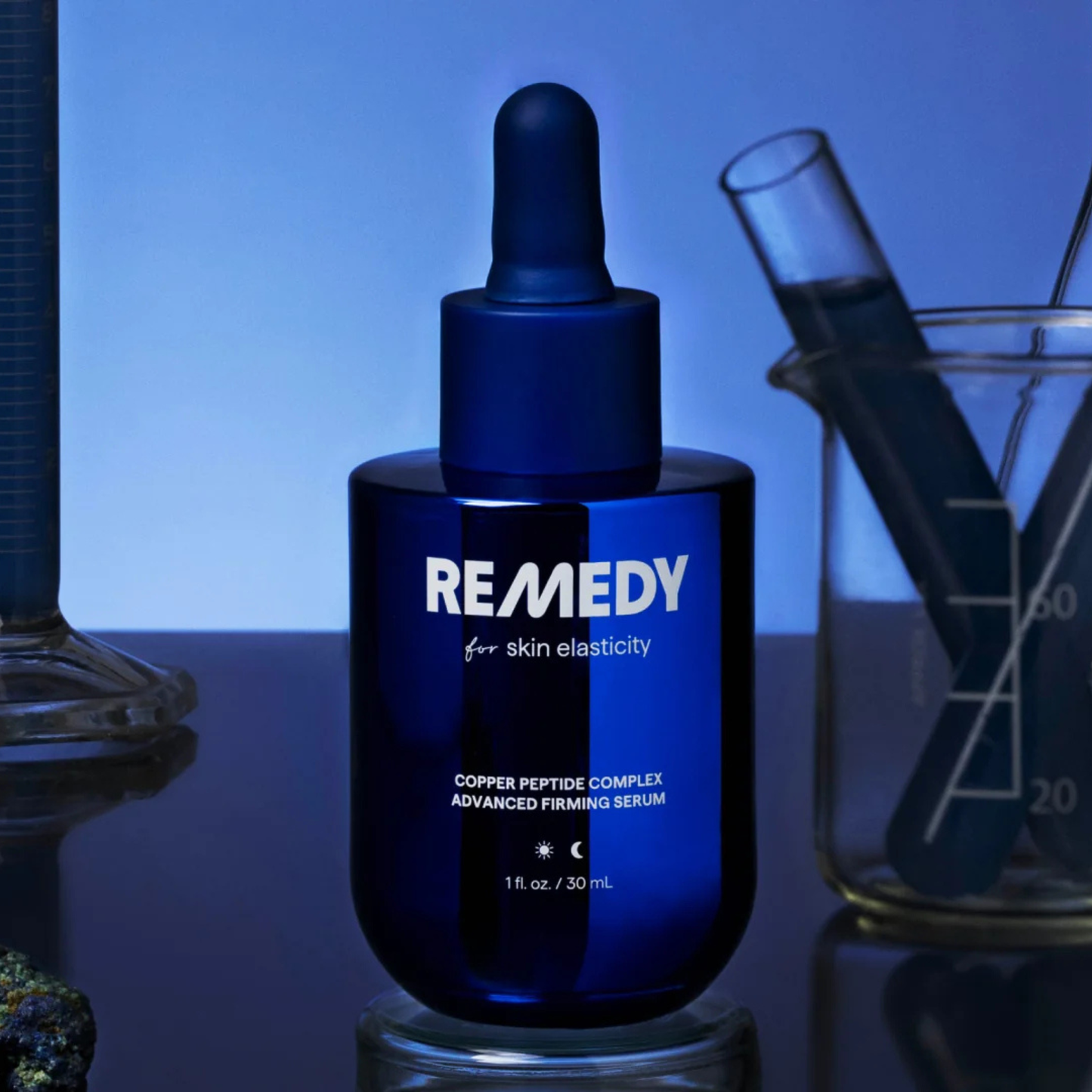 Remedy by Dr Shah Copper Peptide Complex firming serum bottle