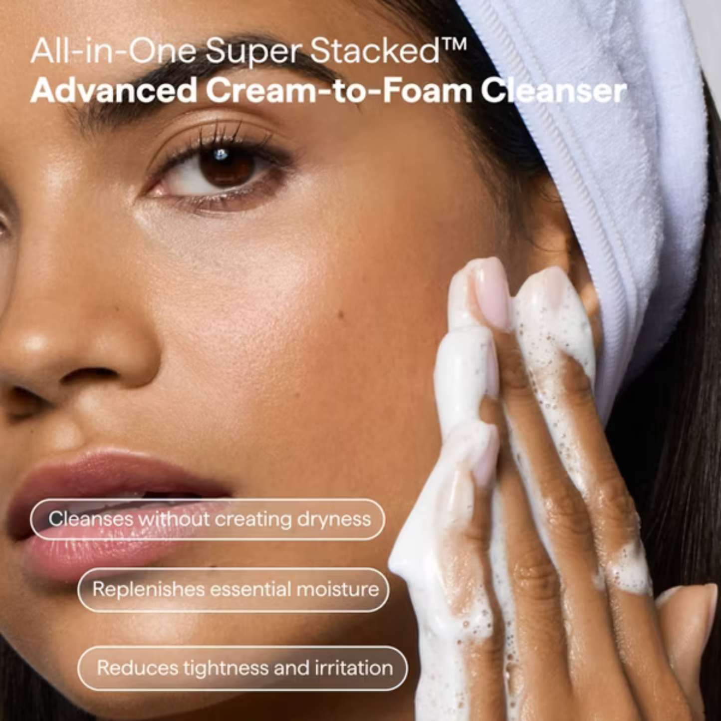 Cream-to-Foam Cleanser With Ceramides