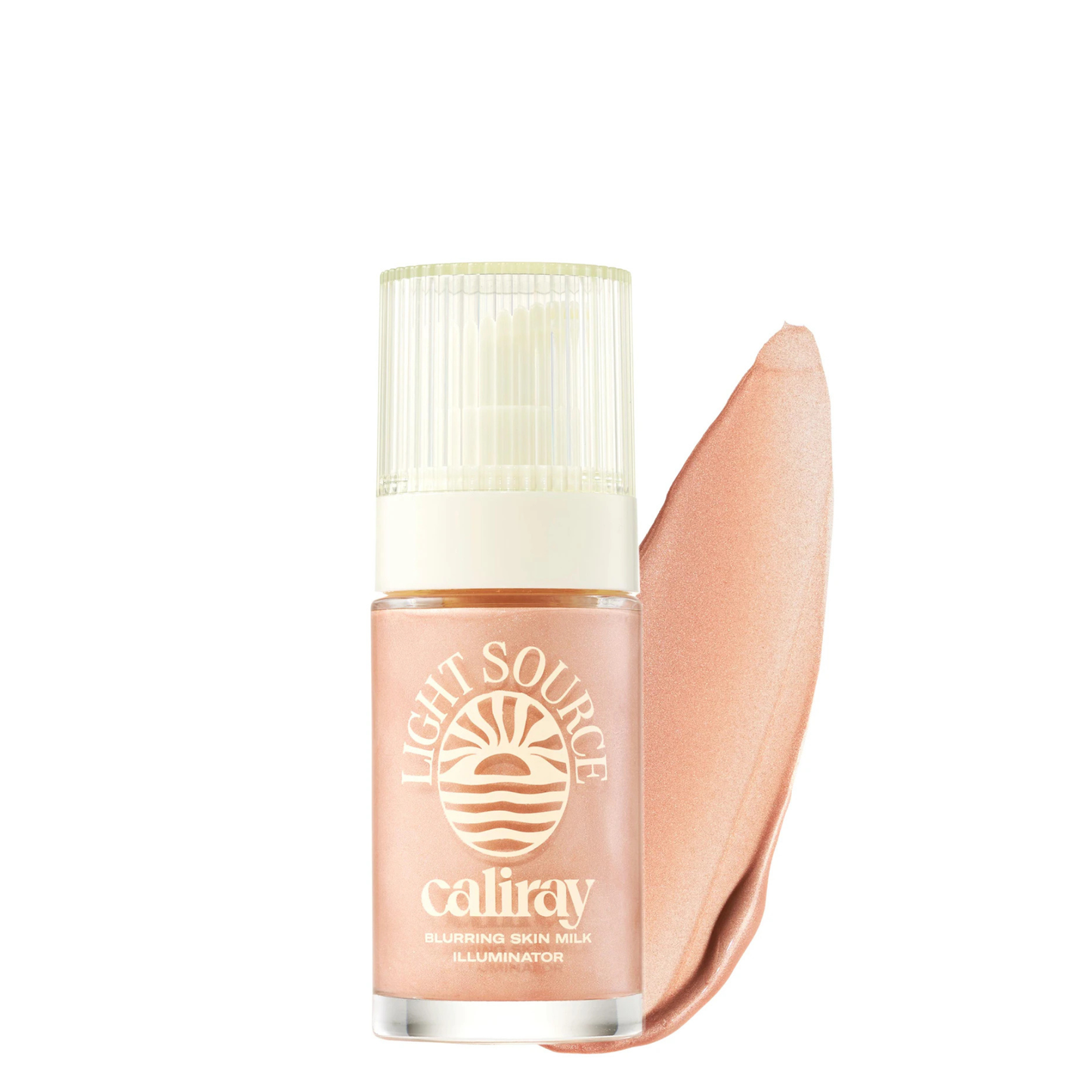 Caliray Light Source blurring and hydrating illuminator glass bottle