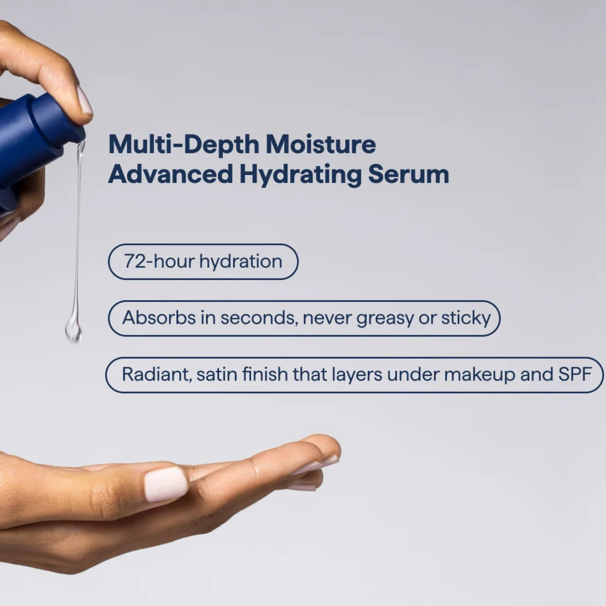 Remedy by Dr Shah Multi-Depth Moisture advanced hydrating serum bottle
