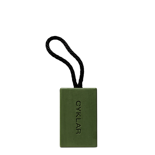 CYKLAR Soap on a Rope exfoliating bar in three scents