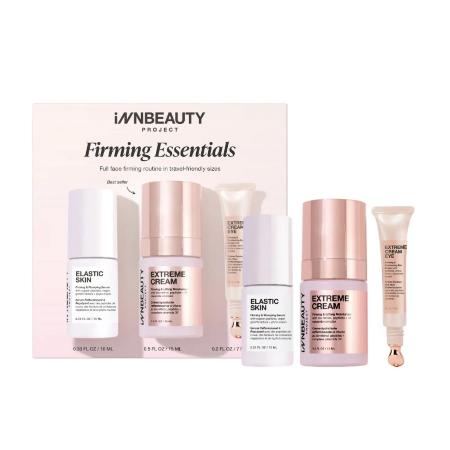 iNNBEAUTY PROJECT - Firming Essentials Travel Skincare Kit