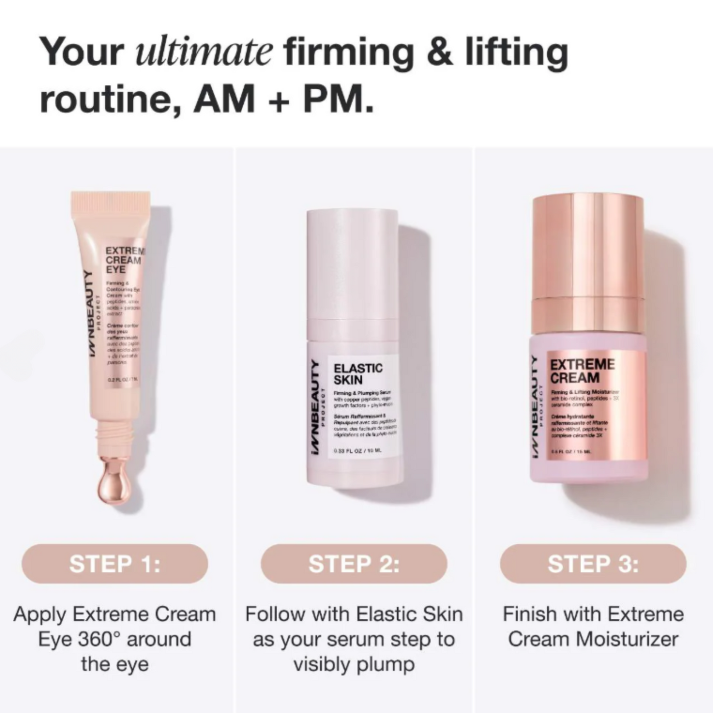 iNNBEAUTY PROJECT - Firming Essentials Travel Skincare Kit