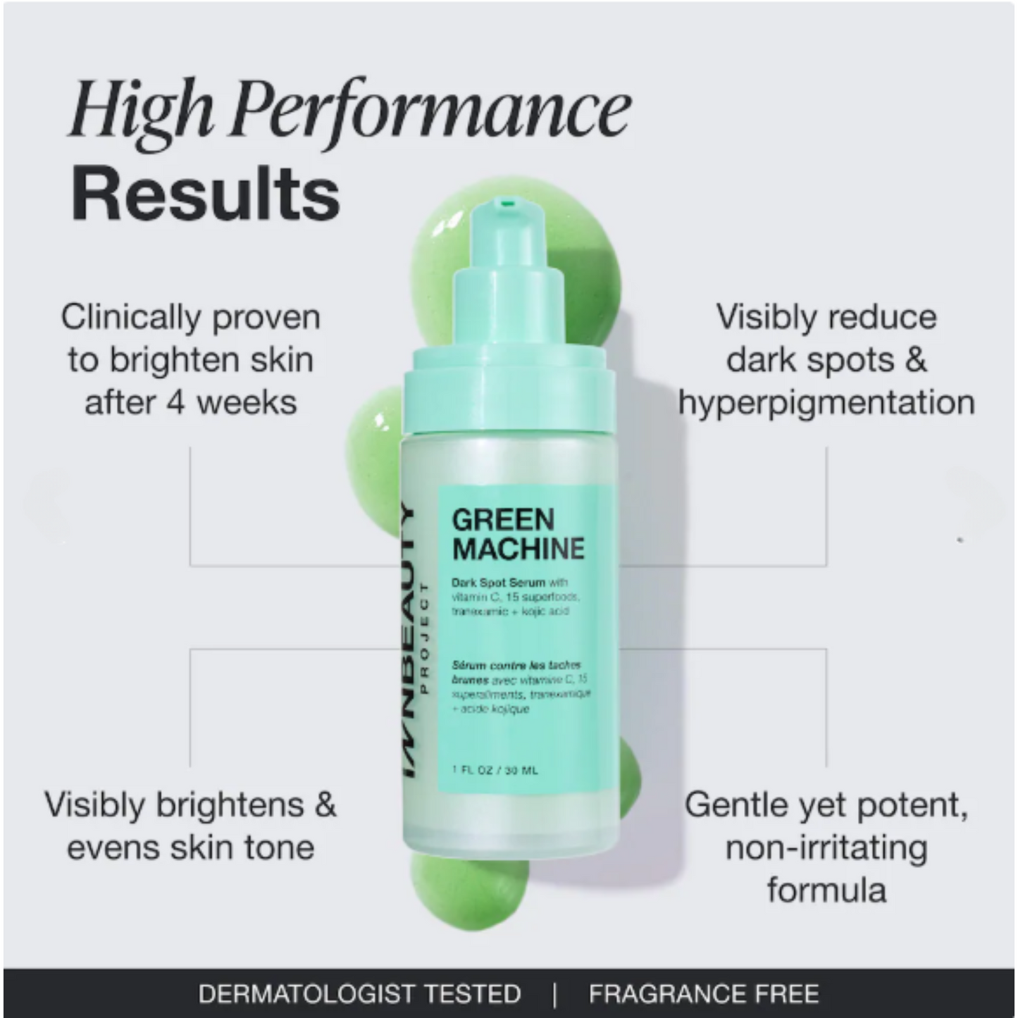 iNNBEAUTY PROJECT - Green Machine Vitamin C Dark Spot & Hyperpigmentation Serum