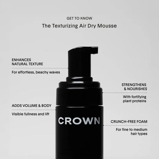 Crown Affair The Texturizing Air Dry Mousse