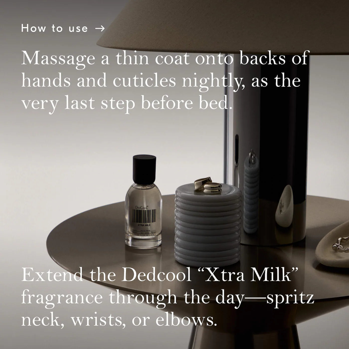 Soft Services x DedCool - Theraplush “Xtra Milk” Overnight Repair Treatment + Travel Size Perfume Spray Gift Set