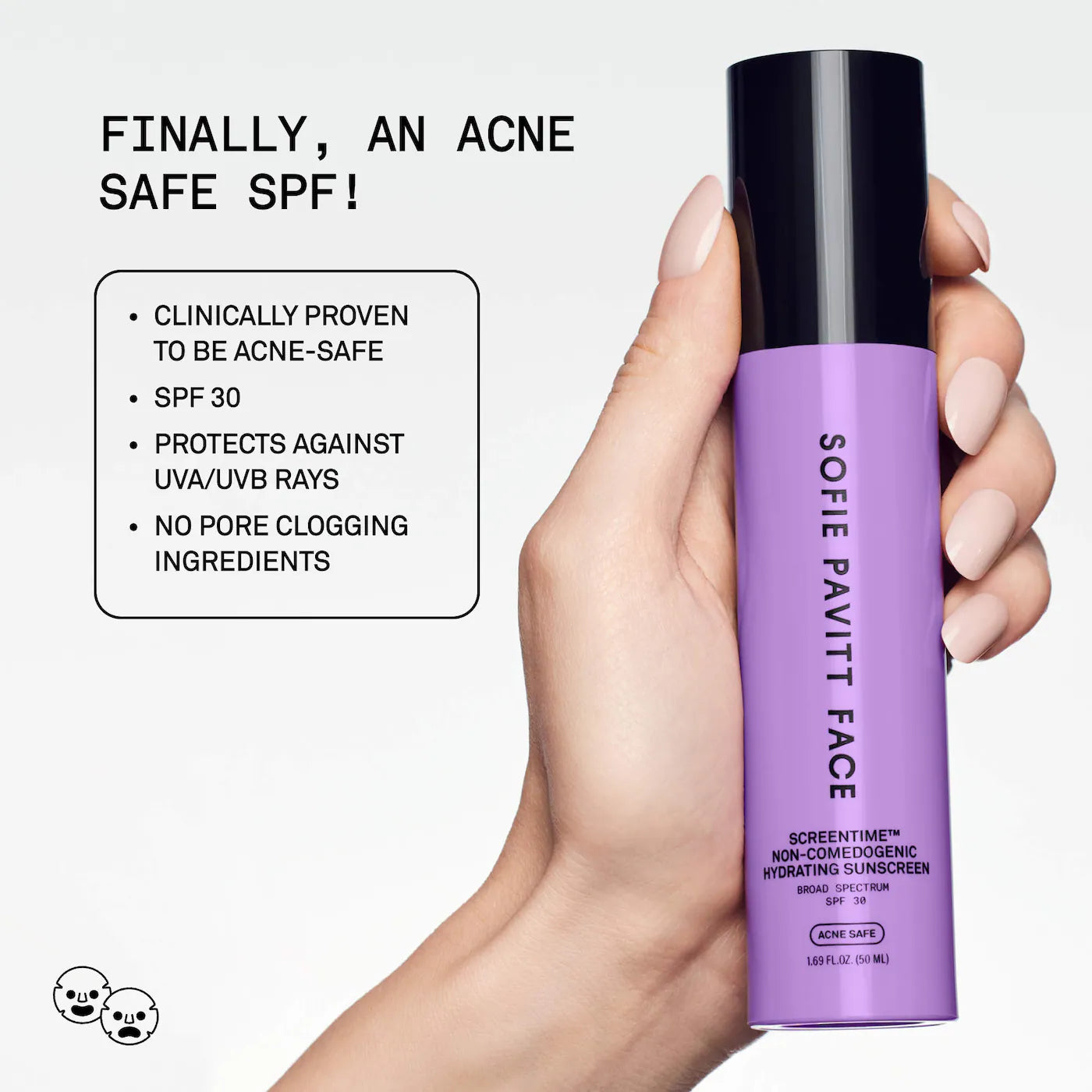 Screentime Non-Comedogenic Hydrating Sunscreen SPF 30