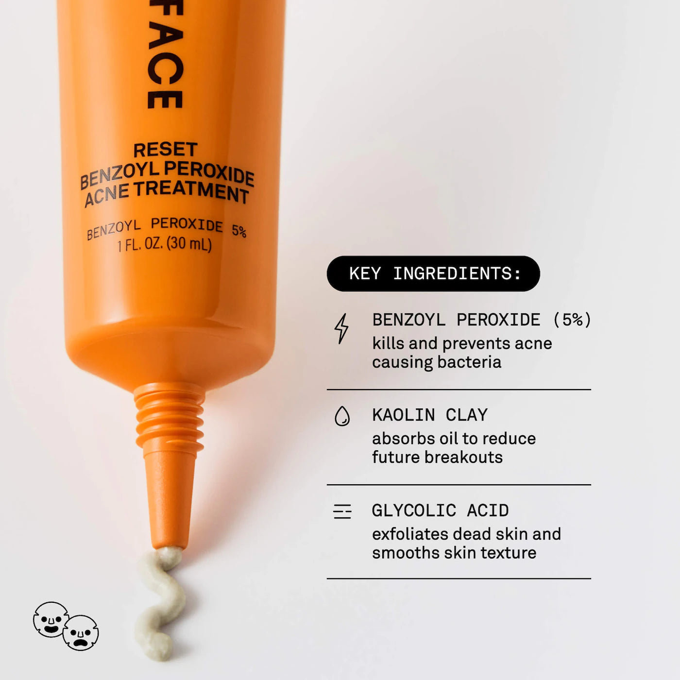 Reset 5% Benzoyl Peroxide Acne Treatment