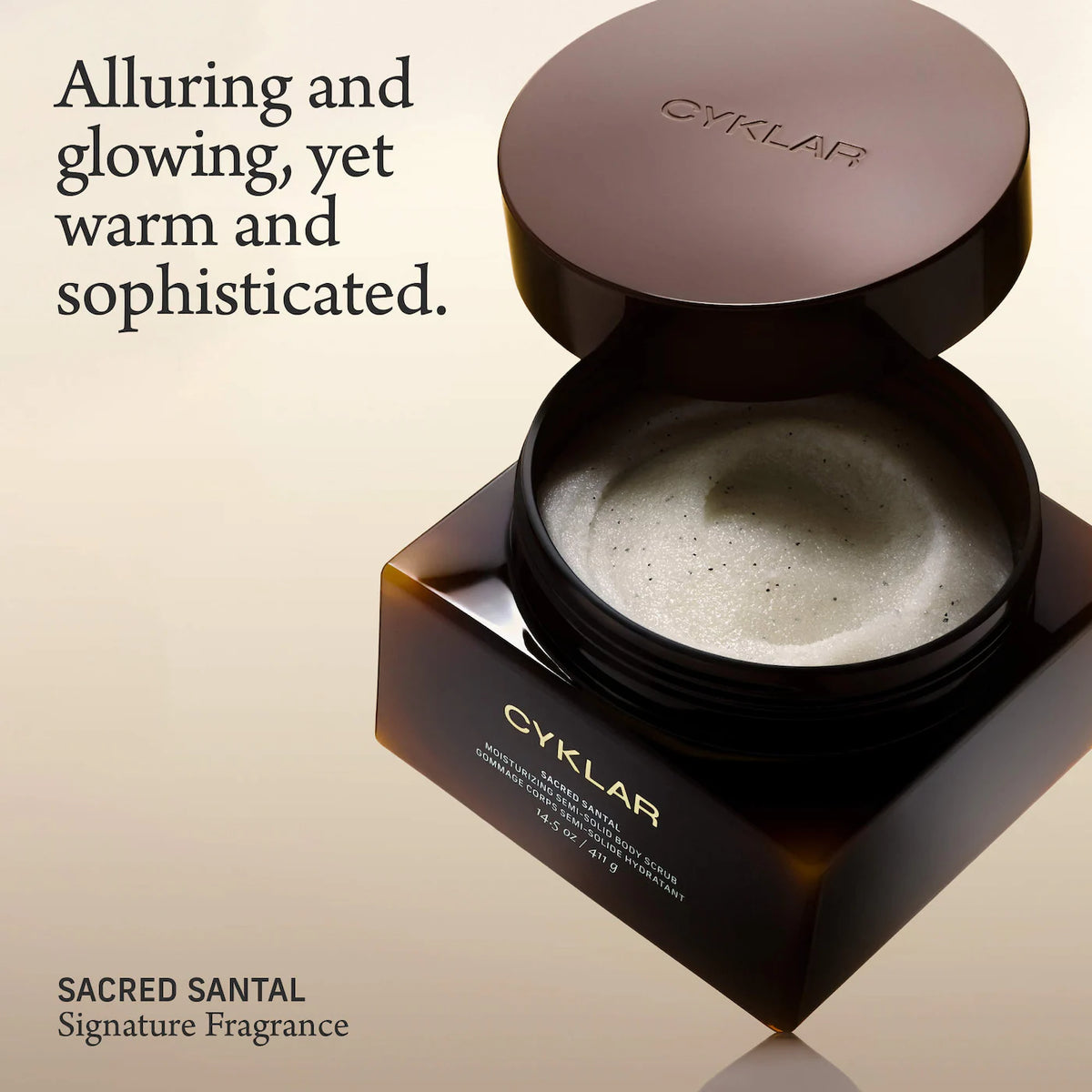CYKLAR Sacred Santal Body Scrub texture