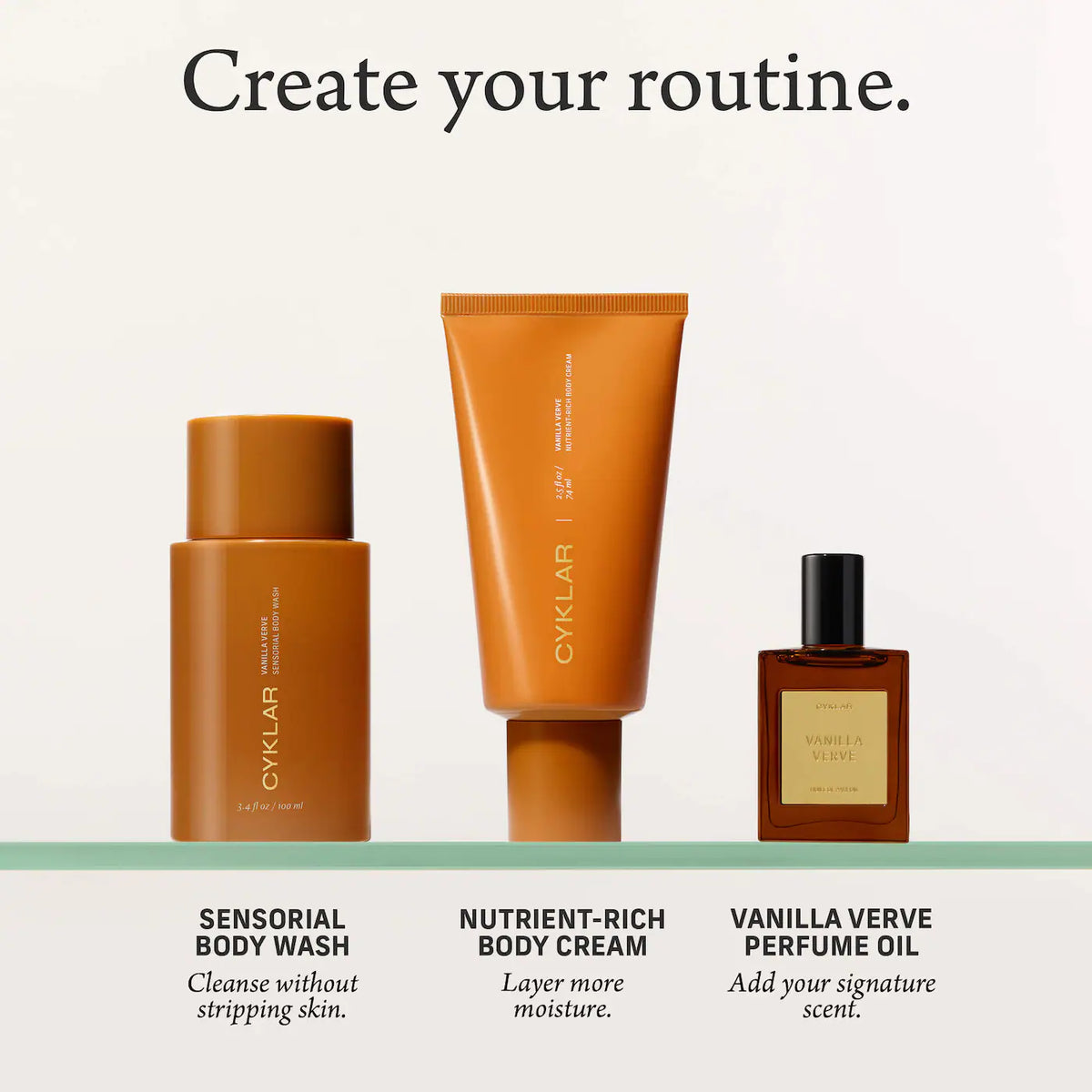 CYKLAR Vanilla Verve Body Essentials Gift Set