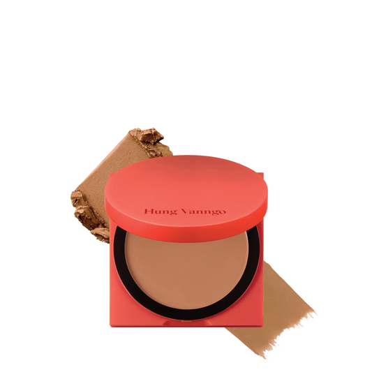 Hung Vanngo Beauty Tansculpt bronzing contour balm compact in a red case